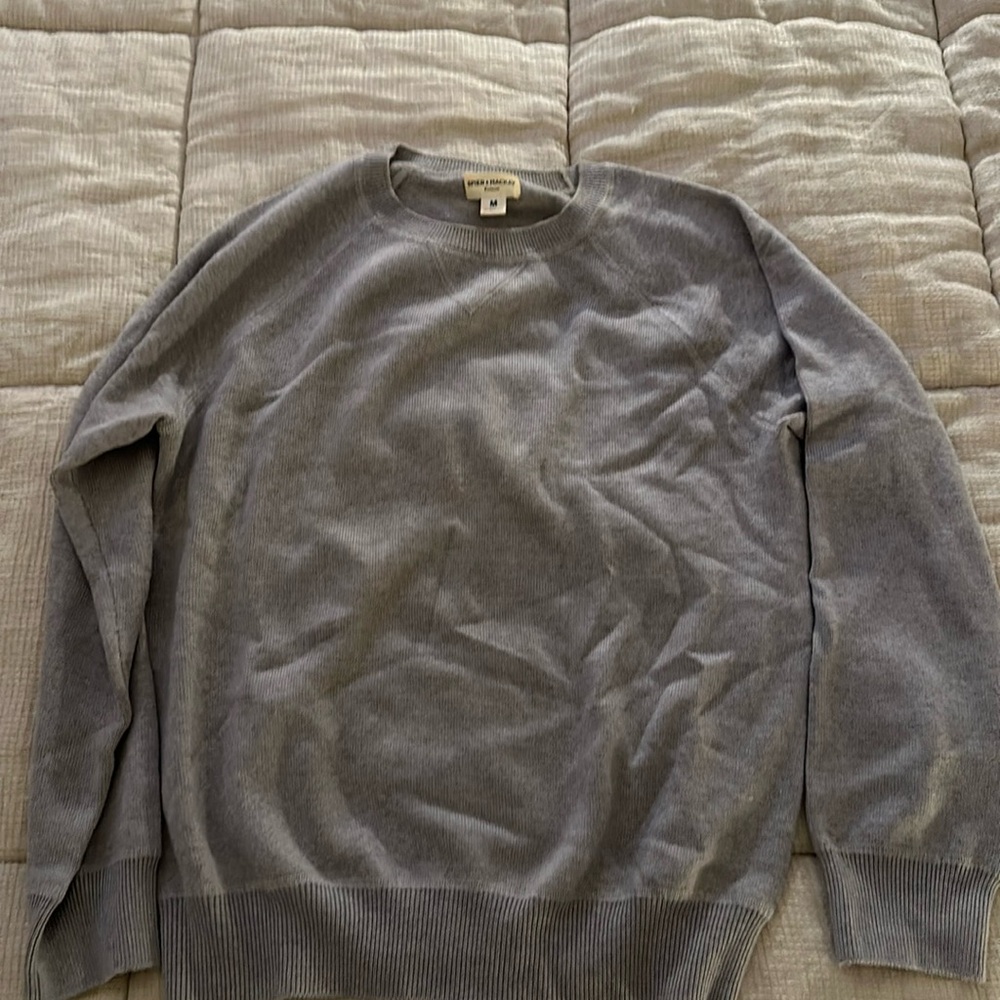 Spier & Mackay Wool Men's Gray Sweater